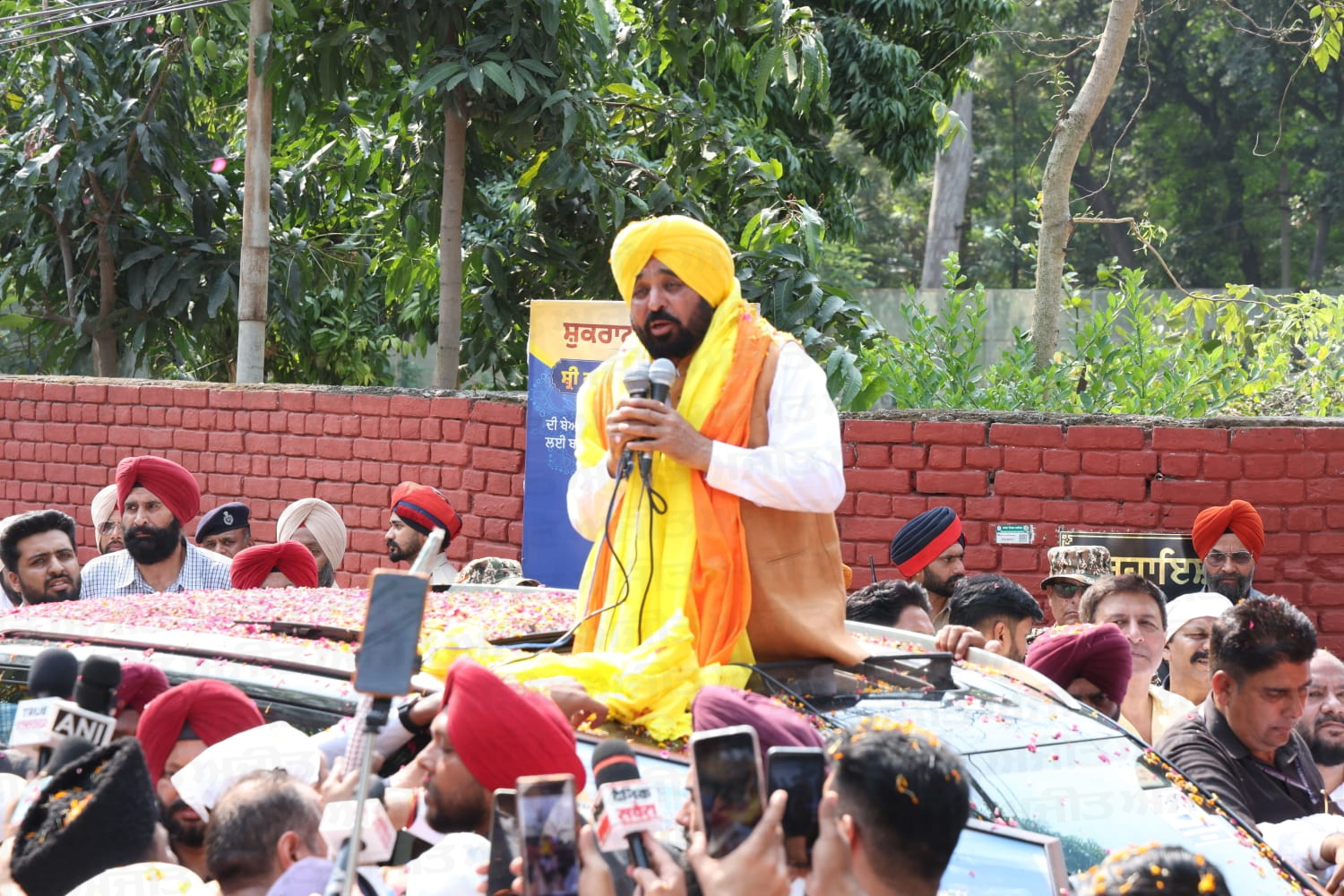 ਜਲੰਧਰ ’ਚ ਮੁੱਖ ਮੰਤਰੀ ਮਾਨ ਦੀ ਸ਼ੁਕਰਾਨਾ ਯਾਤਰਾ, ਭਾਜਪਾ ’ਤੇ ਮੁੜ ਸਾਧੇ ਨਿਸ਼ਾਨੇ