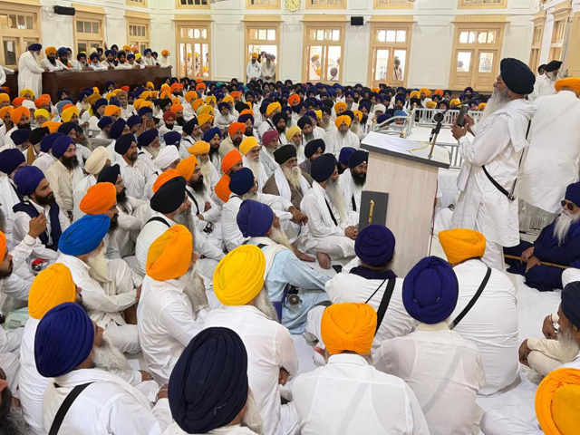 ਸ਼੍ਰੋਮਣੀ ਕਮੇਟੀ ਪ੍ਰਧਾਨ ਵਲੋਂ ਨਵੇਂ ਸਤਿਕਾਰ ਸੋਧ ਐਕਟ ਸਬੰਧੀ ਸਿੰਘ ਸਭਾਵਾਂ ਨਾਲ ਇਕੱਤਰਤਾ ਕੀਤੀ ਗਈ