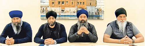 ਗੁਰੂ ਨਾਨਕ ਗੁਰਦੁਆਰਾ ਸਮੈਦਿਕ ਵਿਖੇ ਸਿੱਖ ਆਗੂਆਂ ਵੱਲੋਂ ਪ੍ਰੈਸ ਕਾਨਫਰੰਸ ਮੌਕੇ ਸਾਊਥਹੈਂਪਟਨ ਘਟਨਾ ਦੀ ਨਿੰਦਾ