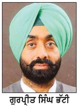  ਸੀਨੀਅਰ ਭਾਜਪਾ ਨੇਤਾ ਗੁਰਪ੍ਰੀਤ ਸਿੰਘ ਭੱਟੀ ਨੇ ਪਾਰਟੀ ਦੀ ਮੁਢਲੀ ਮੈਂਬਰਸ਼ਿਪ ਤੋਂ ਦਿੱਤਾ ਅਸਤੀਫ਼ਾ
