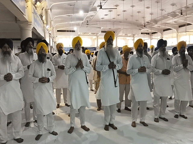 ਗੁਰਦੁਆਰਾ ਸ੍ਰੀ ਮੰਜੀ ਸਾਹਿਬ ਦੀਵਾਨ ਹਾਲ ਵਿਖੇ ਸੰਨ 1955 ਵਿਚ ਸ੍ਰੀ ਦਰਬਾਰ ਸਾਹਿਬ ਅੰਦਰ ਪੁਲਿਸ ਹਮਲੇ ਦੀ ਯਾਦ ਮਨਾਈ