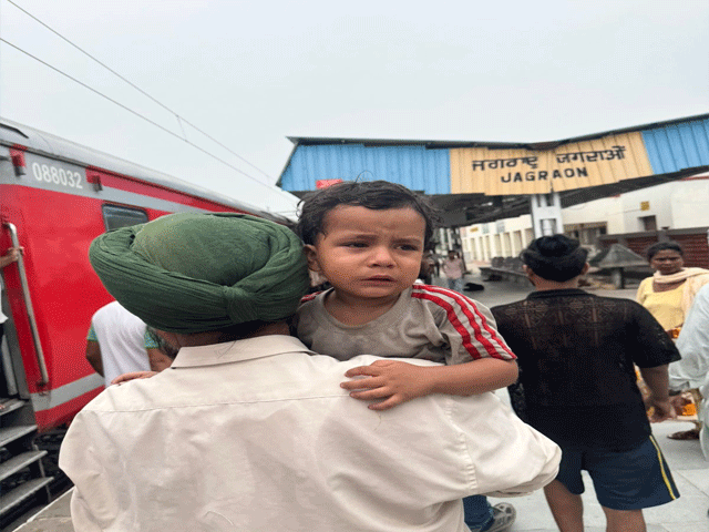 ਜਗਰਾਉਂ ਰੇਲਵੇ ਸਟੇਸ਼ਨ ’ਤੇ ਬੱਚੇ ਦੇ ਅਗਵਾ ਹੋਣ ਦੀ ਅਫ਼ਵਾਹ