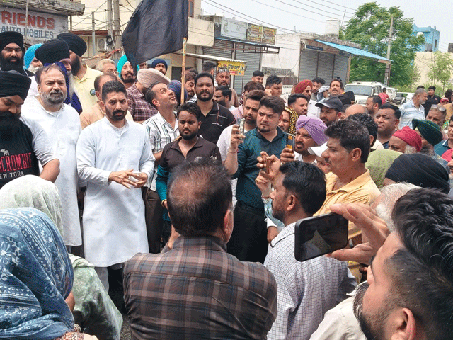 ਭੋਗਪੁਰ ਵਿਚ ਸੀ. ਐੱਨ. ਜੀ. ਪਲਾਂਟ ਦੇ ਵਿਰੋਧ ਵਿਚ ਕੱਢਿਆ ਗਿਆ ਰੋਸ ਮਾਰਚ