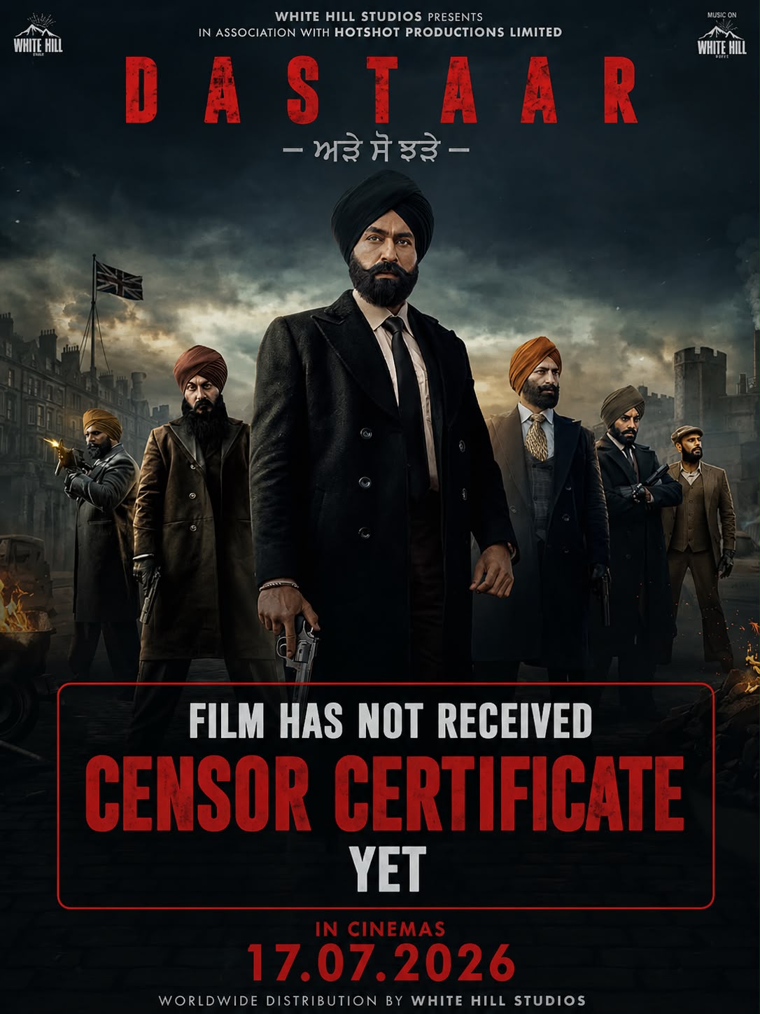 ਸੈਂਸਰ ਸਰਟੀਫਿਕੇਟ ਦੀ ਉਡੀਕ ’ਚ ਫ਼ਿਲਮ ‘ਦਸਤਾਰ’