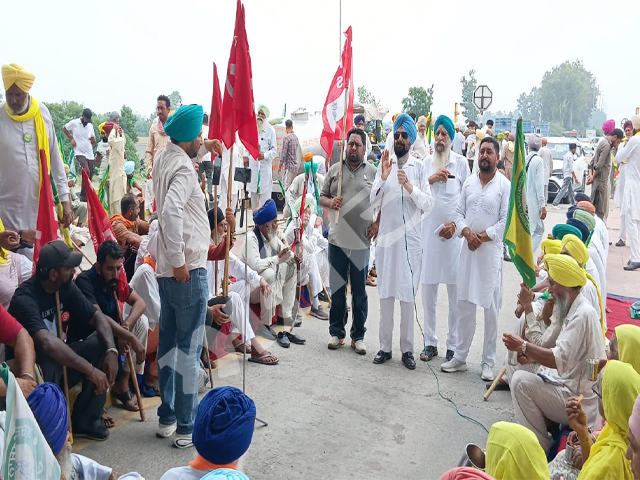 ਸੰਯੁਕਤ ਕਿਸਾਨ ਮੋਰਚੇ ਨੇ ਸ਼ਾਹਕੋਟ-ਮੋਗਾ ਰਾਸ਼ਟਰੀ ਮਾਰਗ 'ਤੇ ਸਥਿਤ ਟੋਲ ਪਲਾਜ਼ਾ ਕੀਤਾ ਟੋਲ ਮੁਕਤ
