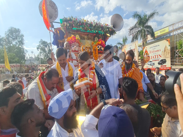 ਰਾਜਪੁਰਾ ਵਿਖੇ ਕੱਢੀ ਗਈ ਭਗਵਾਨ ਜਗਨਾਥ ਯਾਤਰਾ 