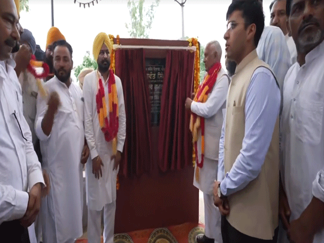 ਭਦੋੜ ’ਚ 11 ਕਰੋੜ ਰੁਪਏ ਦੀ ਲਾਗਤ ਨਾਲ ਖੇਤਾਂ ਨੂੰ ਮਿਲਣ ਵਾਲੇ ਨਹਿਰੀ ਪਾਣੀ ਦਾ ਕੀਤਾ ਗਿਆ ਉਦਘਾਟਨ