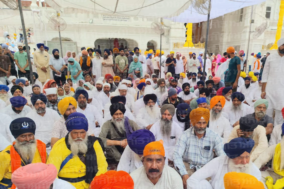 ਸ੍ਰੀ ਅਕਾਲ ਤਖ਼ਤ ਸਾਹਿਬ ਵਿਖੇ ਮੀਰੀ ਪੀਰੀ ਦਿਵਸ ਮਨਾਇਆ