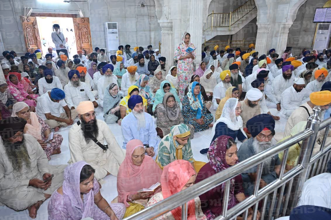 ਸ੍ਰੀ ਅਕਾਲ ਤਖ਼ਤ ਸਾਹਿਬ ਵਿਖੇ ਮੀਰੀ ਪੀਰੀ ਦਿਵਸ ਮਨਾਇਆ