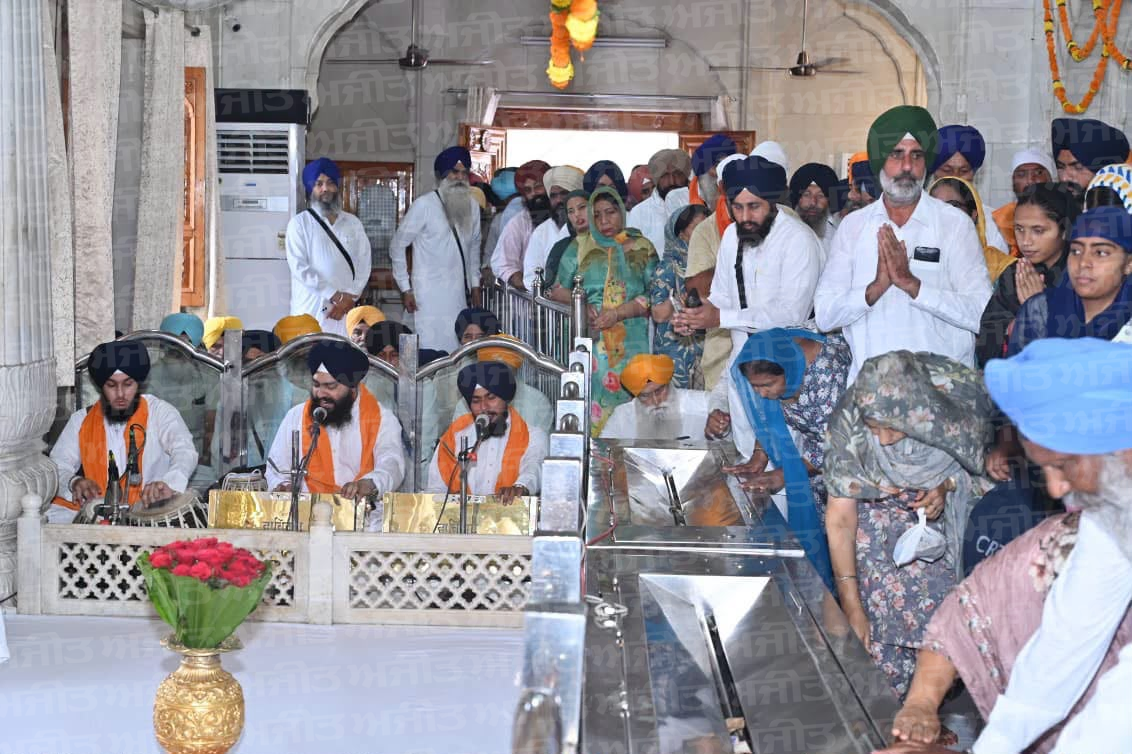 ਸ੍ਰੀ ਅਕਾਲ ਤਖ਼ਤ ਸਾਹਿਬ ਵਿਖੇ ਮੀਰੀ ਪੀਰੀ ਦਿਵਸ ਮਨਾਇਆ