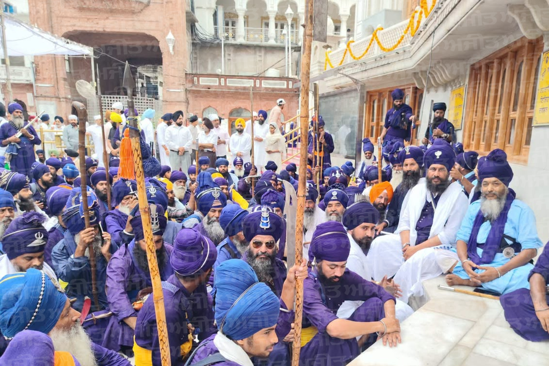 ਸ੍ਰੀ ਅਕਾਲ ਤਖ਼ਤ ਸਾਹਿਬ ਵਿਖੇ ਮੀਰੀ ਪੀਰੀ ਦਿਵਸ ਮਨਾਇਆ