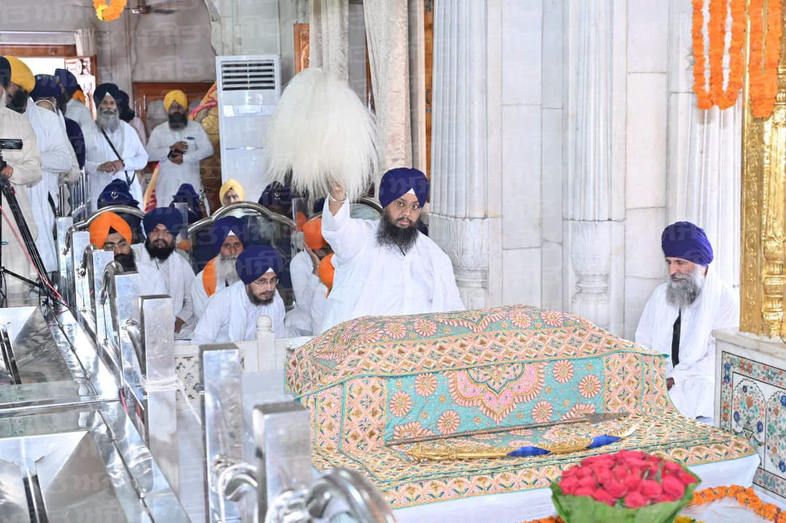 ਸ੍ਰੀ ਅਕਾਲ ਤਖ਼ਤ ਸਾਹਿਬ ਵਿਖੇ ਮੀਰੀ ਪੀਰੀ ਦਿਵਸ ਮਨਾਇਆ