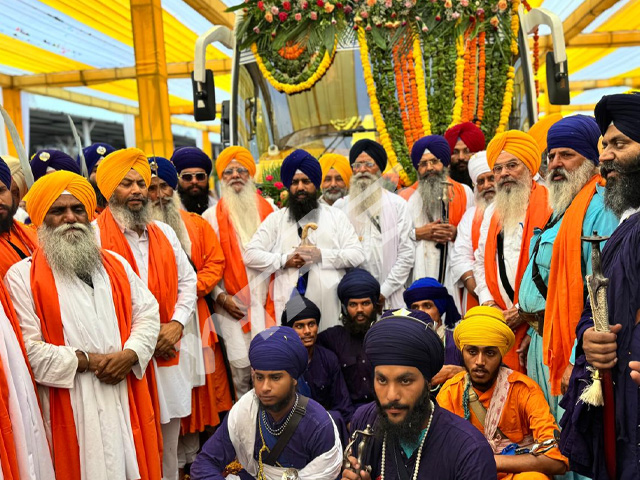 ਮੀਰੀ ਪੀਰੀ ਖ਼ਾਲਸਾ ਮਾਰਚ ਗੁਰਦੁਆਰਾ ਬੀੜ ਬਾਬਾ ਬੁੱਢਾ ਸਾਹਿਬ ਤੋਂ ਖ਼ਾਲਸਾਈ ਜੈਕਾਰਿਆਂ ਨਾਲ ਅਗਲੇ ਪੜਾਅ ਲਈ ਰਵਾਨਾ