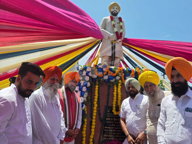 ਸਨੌਰ ਵਿੱਚ ਸ਼ਹੀਦ ਊਧਮ ਸਿੰਘ ਦੇ ਸ਼ਹੀਦੀ ਦਿਹਾੜੇ 'ਤੇ ਪੁੱਜੇ ਨਾਇਬ ਸਿੰਘ ਸੈਣੀ
