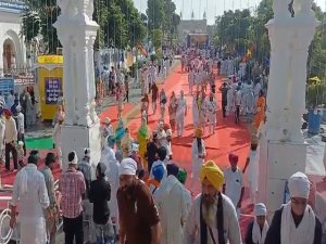 ਤਖ਼ਤ ਸ੍ਰੀ ਦਮਦਮਾ ਸਾਹਿਬ ਤੋਂ ਦੂਜੇ ਪੜਾਅ ਤਹਿਤ ਮੀਰੀ ਪੀਰੀ ਖ਼ਾਲਸਾ ਮਾਰਚ  ਹੋਇਆ ਆਰੰਭ