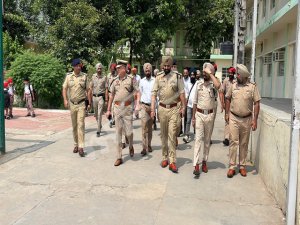 ਮੇਲਾ ਰੱਖੜ ਪੁੰਨਿਆਂ ਨੂੰ ਲੈ ਕੇ ਪੁਲਿਸ ਦੀ ਹਾਈ ਲੈਵਲ ਮੀਟਿੰਗ