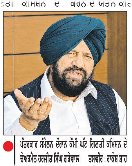 ਕੌਮੀ ਘੱਟ ਗਿਣਤੀ ਕਮਿਸ਼ਨ ਸ਼ਿਕਾਇਤਾਂ ਦੇ ਨਿਵਾਰਨ ਤੇ ਘੱਟ ਗਿਣਤੀਆਂ ਦੇ ਅਧਿਕਾਰਾਂ ਦੀ ਸੁਰੱਖਿਆ ’ਤੇ ਧਿਆਨ ਕੇਂਦਰਿਤ ਕਰੇਗਾ-ਗਰੇਵਾਲ