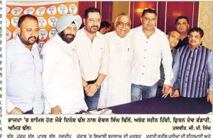 ‘ਆਪ’ ਦੇ ਸਾਬਕਾ ਹਲਕਾ ਇੰਚਾਰਜ ਦਿਨੇਸ਼ ਢੱਲ ਸਾਥੀਆਂ ਸਮੇਤ ਭਾਜਪਾ ’ਚ ਸ਼ਾਮਿਲ