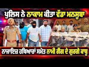 Illegal Weapons Recovered : ਪੁਲਿਸ ਨੇ ਨਾਕਾਮ ਕੀਤਾ ਵੱਡਾ ਮਨਸੂਬਾ