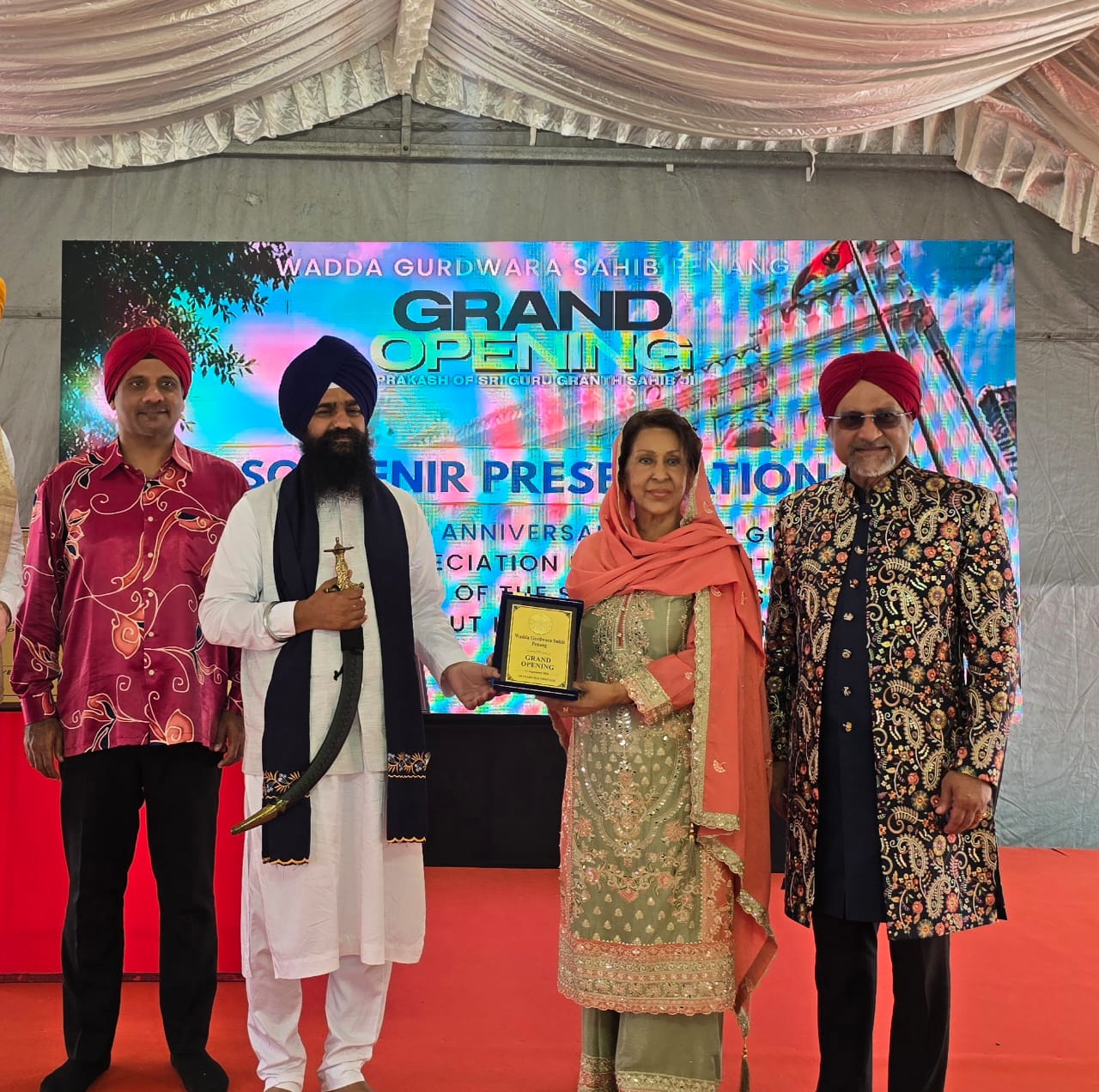 ਕਾਰਜਕਾਰੀ ਜਥੇਦਾਰ ਕੁਲਦੀਪ ਸਿੰਘ ਗੜਗੱਜ ਮਲੇਸ਼ੀਆ ਪੁੱਜੇ