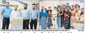 ਸੀਨੀਅਰ ਵਕੀਲ ਜਸਦੀਪ ਕੰਬੋਜ ਇਤਿਹਾਸਿਕ ਜਿੱਤ ਦਰਜ ਕਰ 6ਵੀਂ ਵਾਰ ਬਣੇ ਜ਼ਿਲ੍ਹਾ ਬਾਰ ਐਸੋਸੀਏਸ਼ਨ ਦੇ ਪ੍ਰਧਾਨ