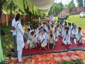 ਬਿਜਲੀ ਕੱਟਾਂ ਖ਼ਿਲਾਫ਼ ਸ਼੍ਰੋਮਣੀ ਅਕਾਲੀ ਦਲ(ਬ) ਵਲੋਂ ਧਰਨੇ