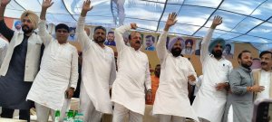 ਖਰੜ ਵਿਖੇ ਭਾਜਪਾ ਦਾ ਨਾਰਾ 'ਨਸ਼ਾ ਮੁਕਾਉਣਾ ਸਾਰਾ' ਵੈਨਰ ਹੇਠ ਰੈਲੀ