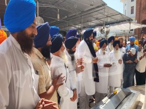 ਸ਼੍ਰੋਮਣੀ ਅਕਾਲੀ ਦਲ (ਪੁਨਰ ਸੁਰਜੀਤ) ਵਲੋਂ ਗੁਰਦੁਆਰਾ ਸੁਧਾਰ ਲਹਿਰ ਤਹਿਤ ਅੱਜ ਸ੍ਰੀ ਅਕਾਲ ਤਖਤ ਸਾਹਿਬ ਵਿਖੇ ਅਰਦਾਸ