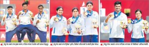 ਭਾਰਤ ਦੀਆਂ ਮਿਸ਼ਰਤ , ਮਹਿਲਾ ਅਤੇ ਪੁਰਸ਼ ਟੀਮਾਂ ਨੇ ਜਿੱਤੇ ਸੋਨ ਤਗਮੇ