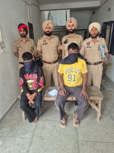 ਢਿੱਲਵਾਂ ਪੁਲਿਸ ਵਲੋਂ 9 ਗ੍ਰਾਮ ਹੈਰੋਇਨ ਸਮੇਤ ਇਲੈਕਟ੍ਰੋਨਿਕ ਕੰਪਿਊਟਰ ਕੰਡਾ ਸਮੇਤ ਦੋ ਨੌਜਵਾਨ ਕਾਬੂ