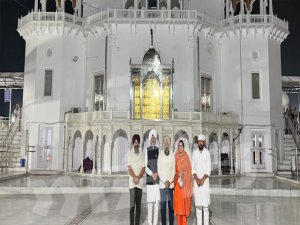 ਪੰਜਾਬ ਕਾਂਗਰਸ ਦੇ ਪ੍ਰਧਾਨ ਪ੍ਰਗਟ ਸਿੰਘ ਅੰਮ੍ਰਿਤ ਵੇਲੇ ਤਖਤ ਸ੍ਰੀ ਕੇਸਗੜ੍ਹ ਸਾਹਿਬ ਵਿਖੇ ਹੋਏ ਨਤਮਸਤਕ