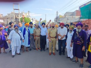 ਖੰਨਾ ਵਿੱਚ ਬੰਦ ਨੂੰ ਭਰਪੂਰ ਸਮਰਥਨ