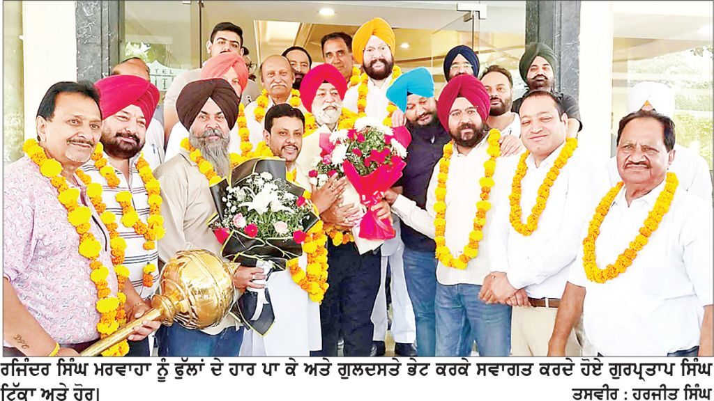 ਭਾਜਪਾ ਵਪਾਰ ਸੈੱਲ ਦੇ ਨਵ-ਨਿਯੁਕਤ ਪੰਜਾਬ ਪ੍ਰਧਾਨ ਮਰਵਾਹਾ ਦਾ ਅੰਮ੍ਰਿਤਸਰ ਵਿਖੇ ਵਿਸ਼ੇਸ਼ ਸਨਮਾਨ