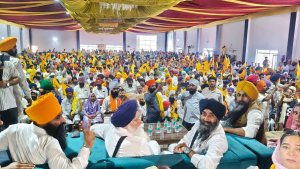 'ਅਕਾਲੀ ਦਲ ਵਾਰਿਸ ਪੰਜਾਬ ਦੇ' ਜਥੇਬੰਦੀ ਵਲੋਂ ਕਸਬਾ ਚੋਗਾਵਾਂ ਵਿਖੇ ਵਿਸ਼ਾਲ ਪੰਥਕ ਇਕੱਤਰਤਾ ਕਰਵਾਈ ਗਈ