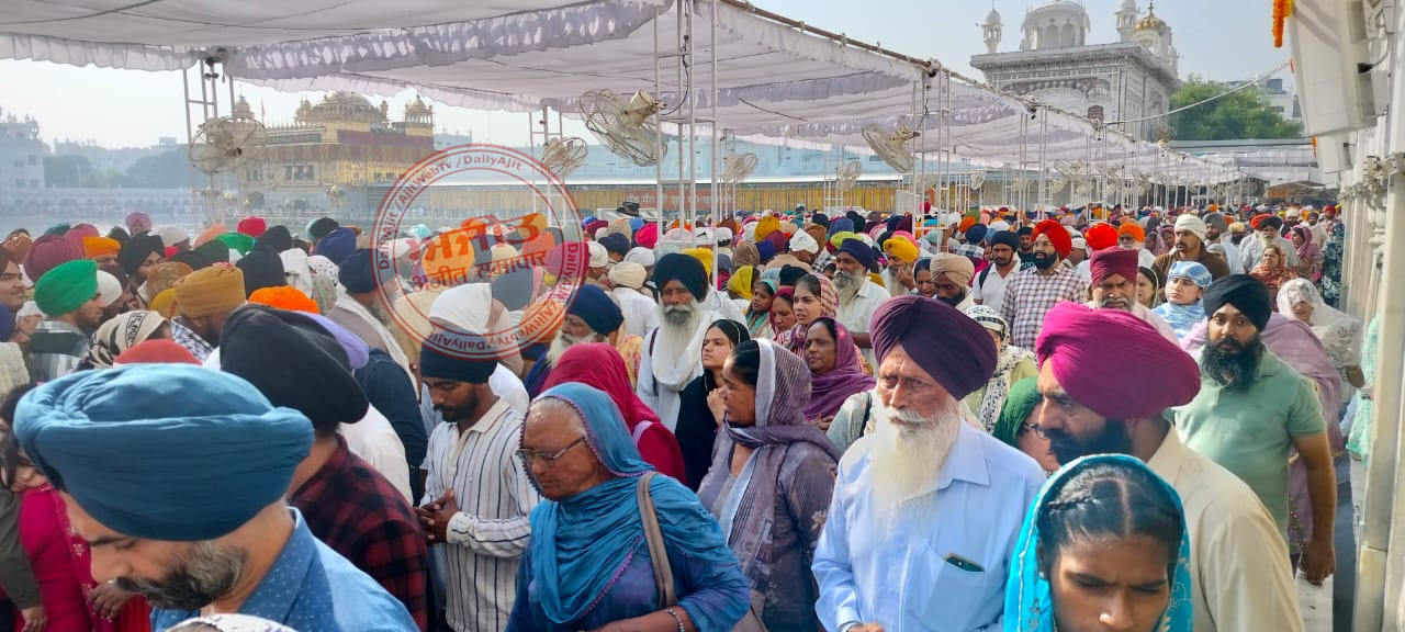 ਸ੍ਰੀ ਹਰਿਮੰਦਰ ਸਾਹਿਬ ਸਮੇਤ ਦੇਸ਼ ਵਿਦੇਸ਼ ਵਿਚ ਉਤਸ਼ਾਹ ਸਹਿਤ ਮਨਾਇਆ ਜਾ ਰਿਹਾ ਹੈ ਚੌਥੇ ਪਾਤਸ਼ਾਹ ਦਾ ਪ੍ਰਕਾਸ਼ ਪੁਰਬ